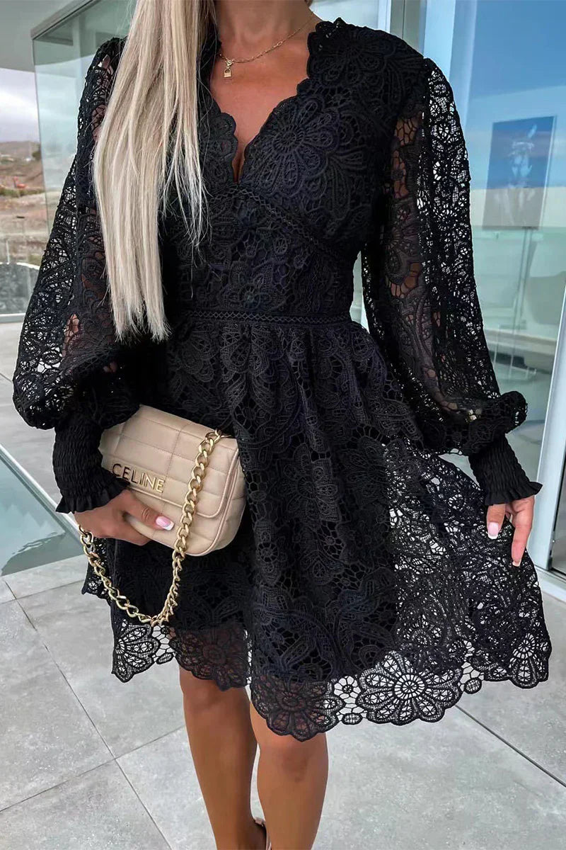 Annie – Elegant gathered dress