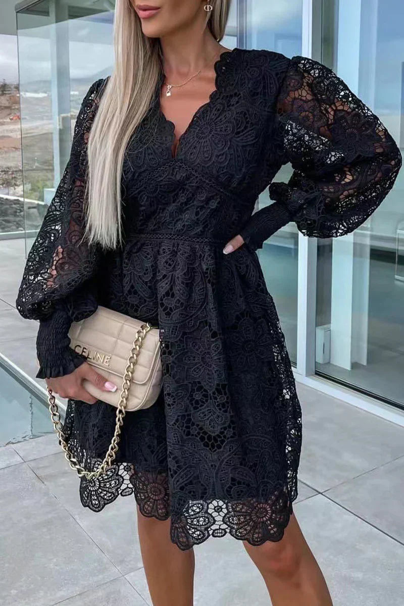 Annie – Elegant gathered dress