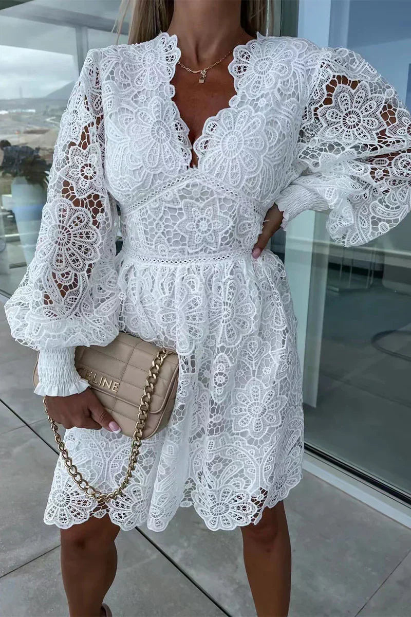 Annie – Elegant gathered dress