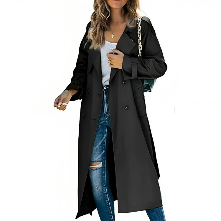 WW | elegant streetwear trench coat