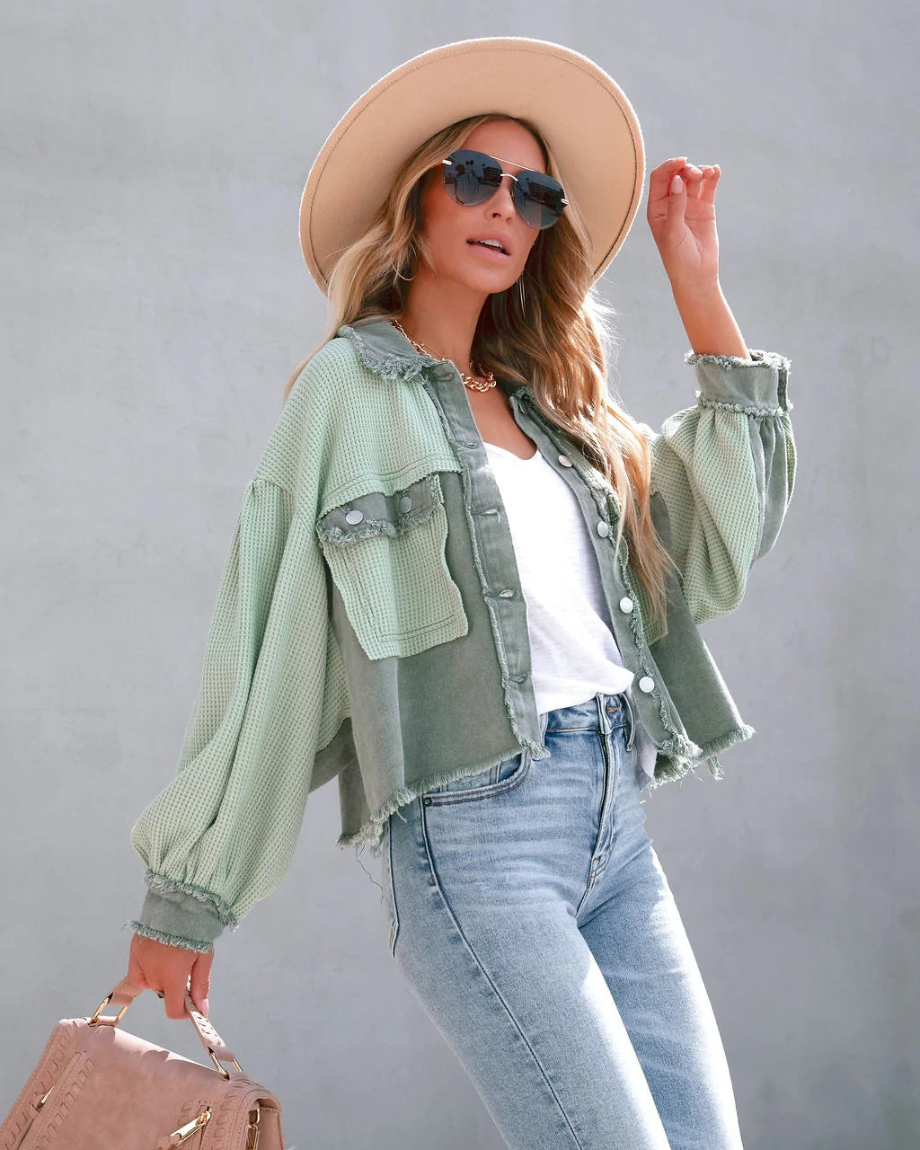 WW | Cropped Loose Jacket