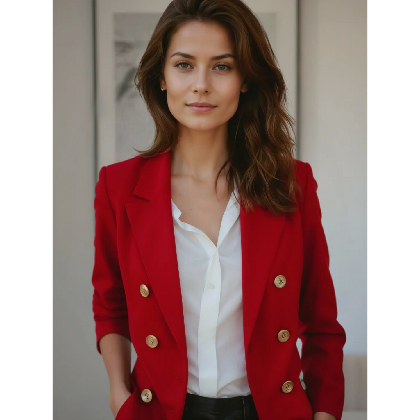 WW | Comfortable Luxurious Blazers with Buttons