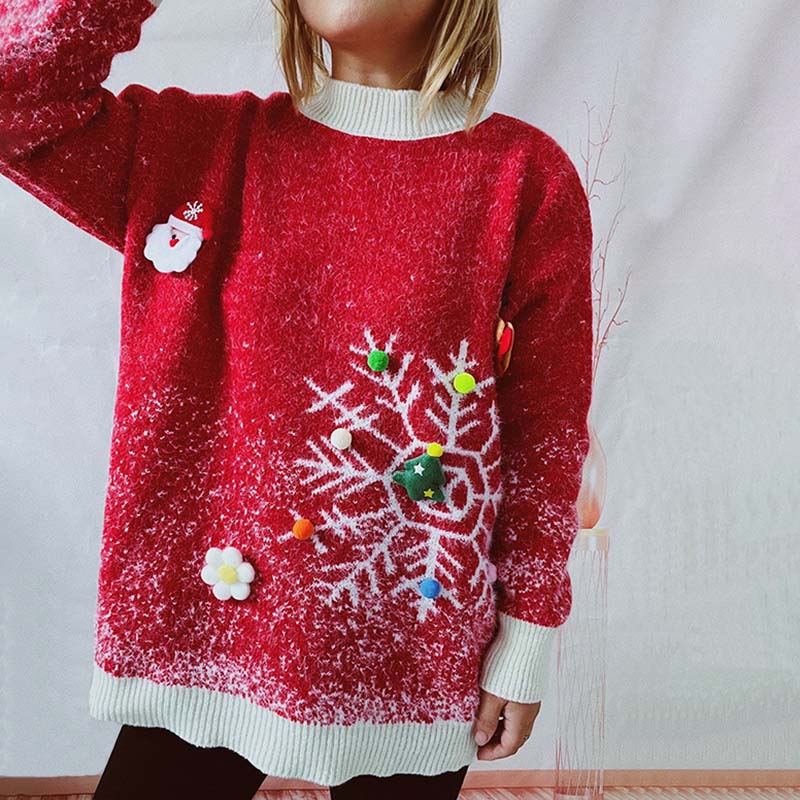 WW | Teile Satz Pullover und Weihnachts Schal