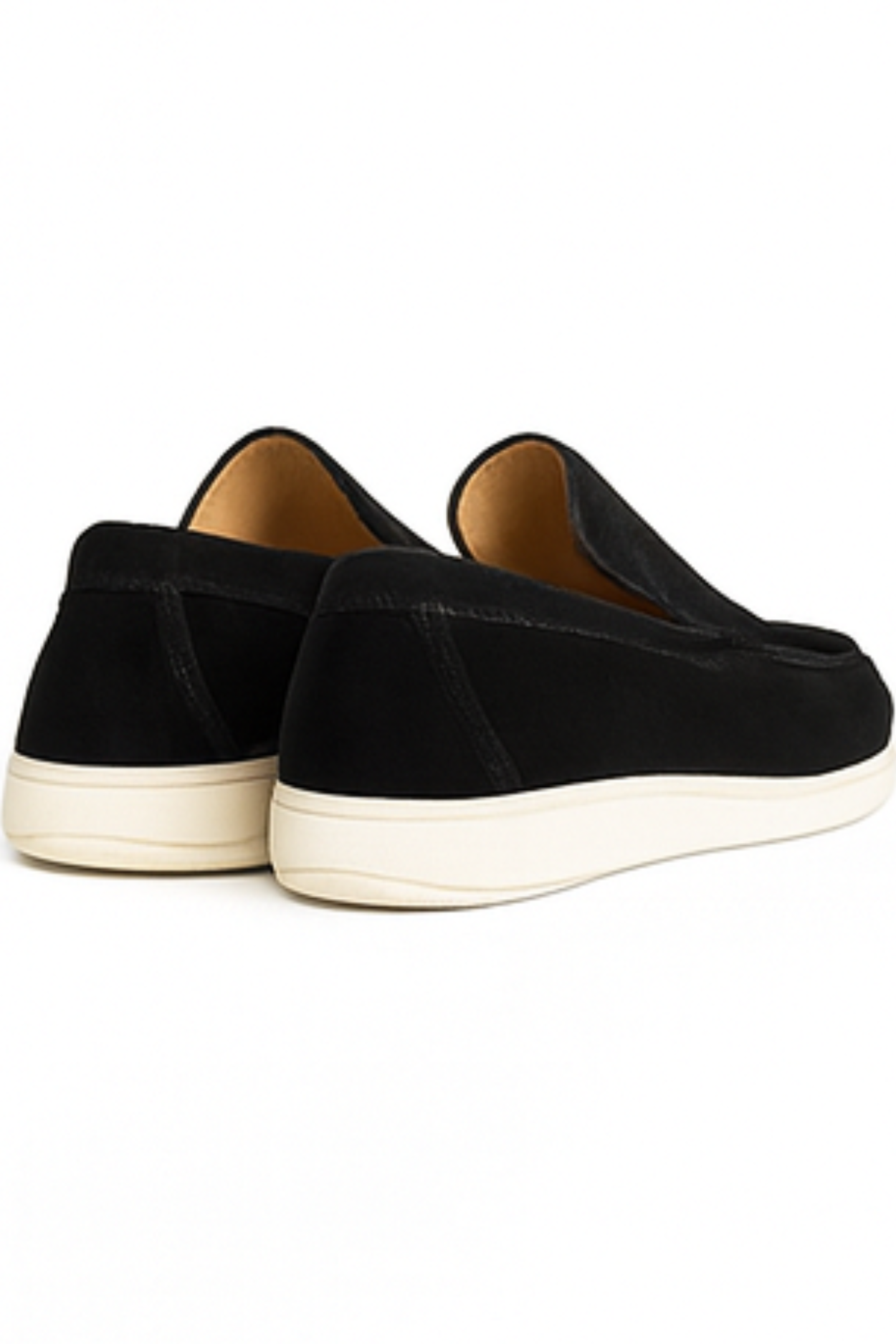 Chase Elegant Suede Loafers - Black