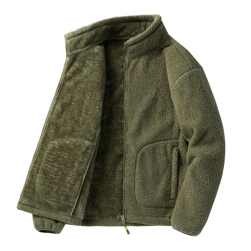 WW | Dicke Fleecejacke Herren