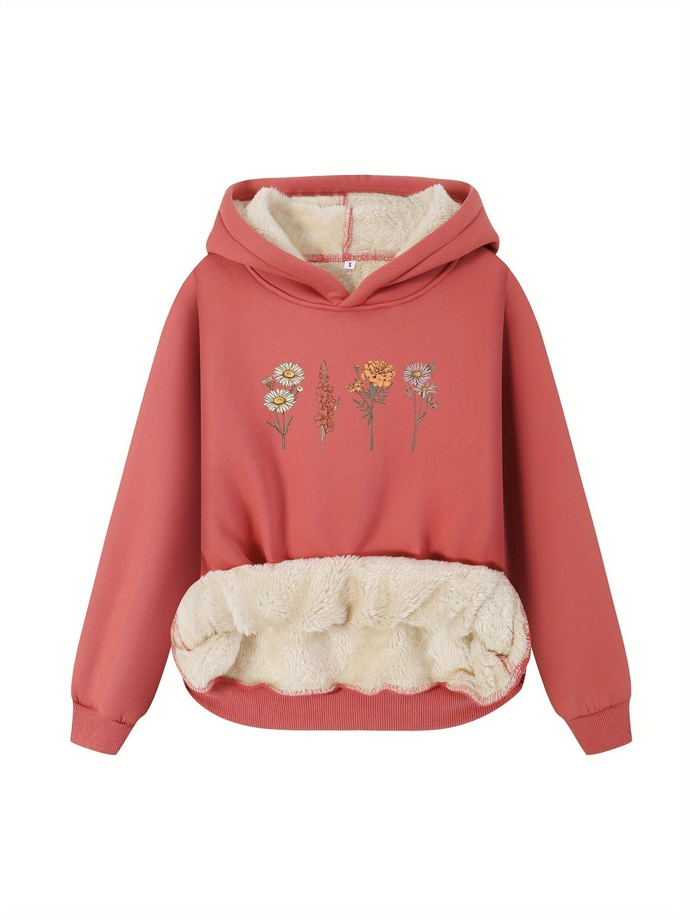 WW | Fleece Pullover Hoodie mit Kapuze für Damen - Perfekt für den Alltag