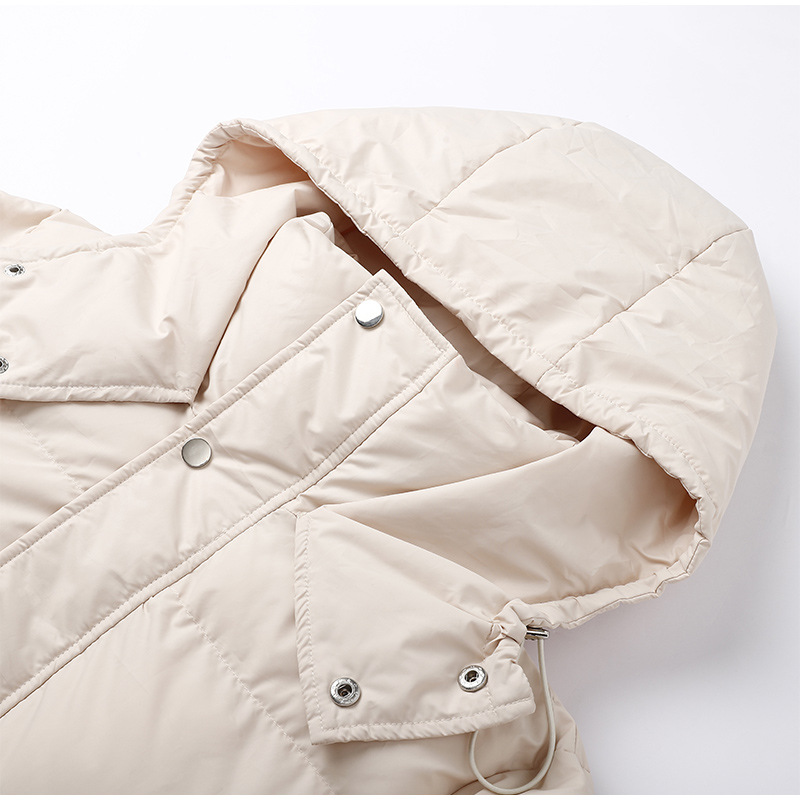 WW | Warm &amp; gefütterte lange Daunenjacke