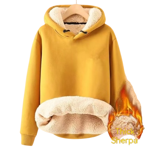 WW | Damen-Fleece-Sherpa-Hoodie
