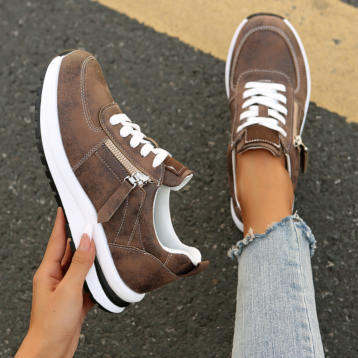 WW |  Modische Sneaker für Damen - Perfekt für den Alltag