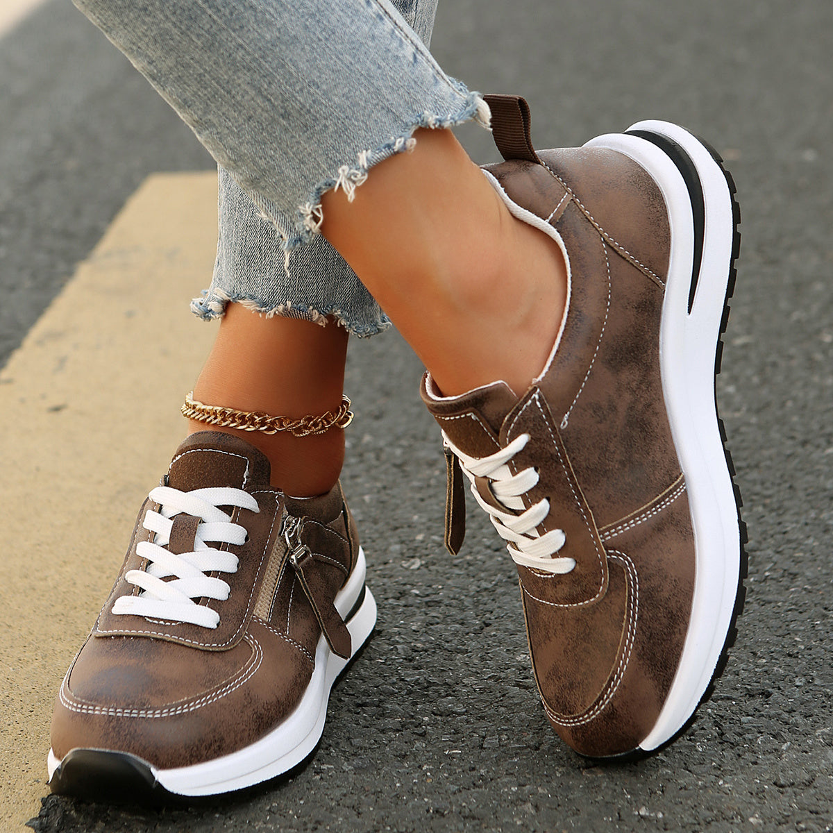 WW |  Modische Sneaker für Damen - Perfekt für den Alltag