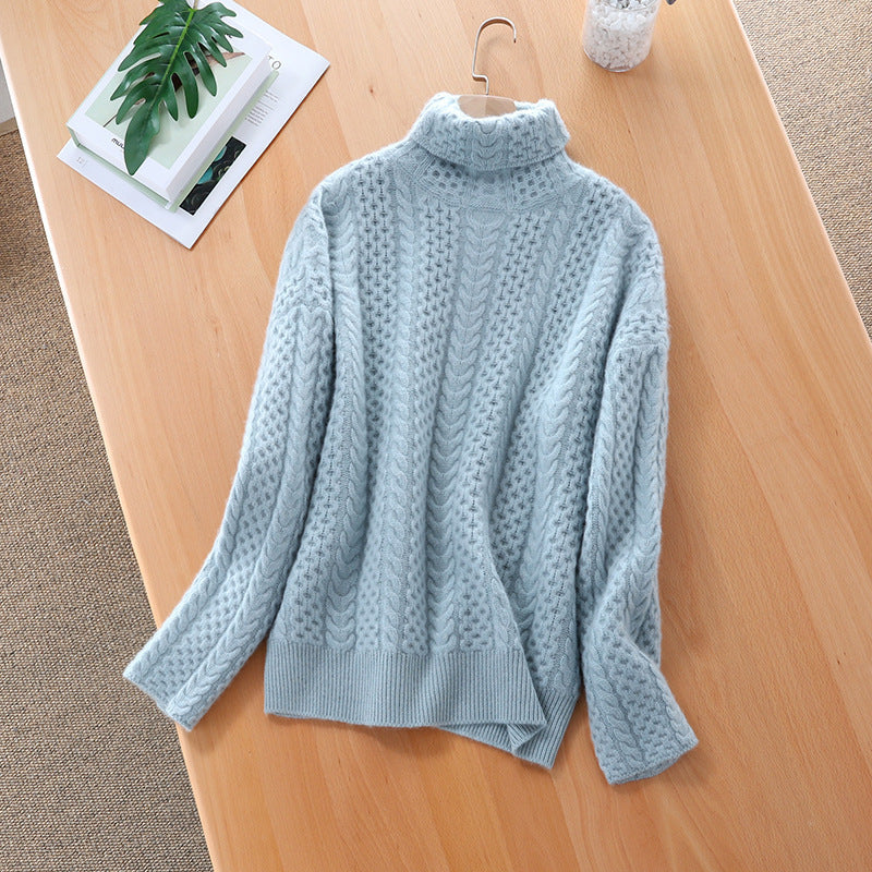 WW | Damen Rollkragenpullover Aus Kaschmir