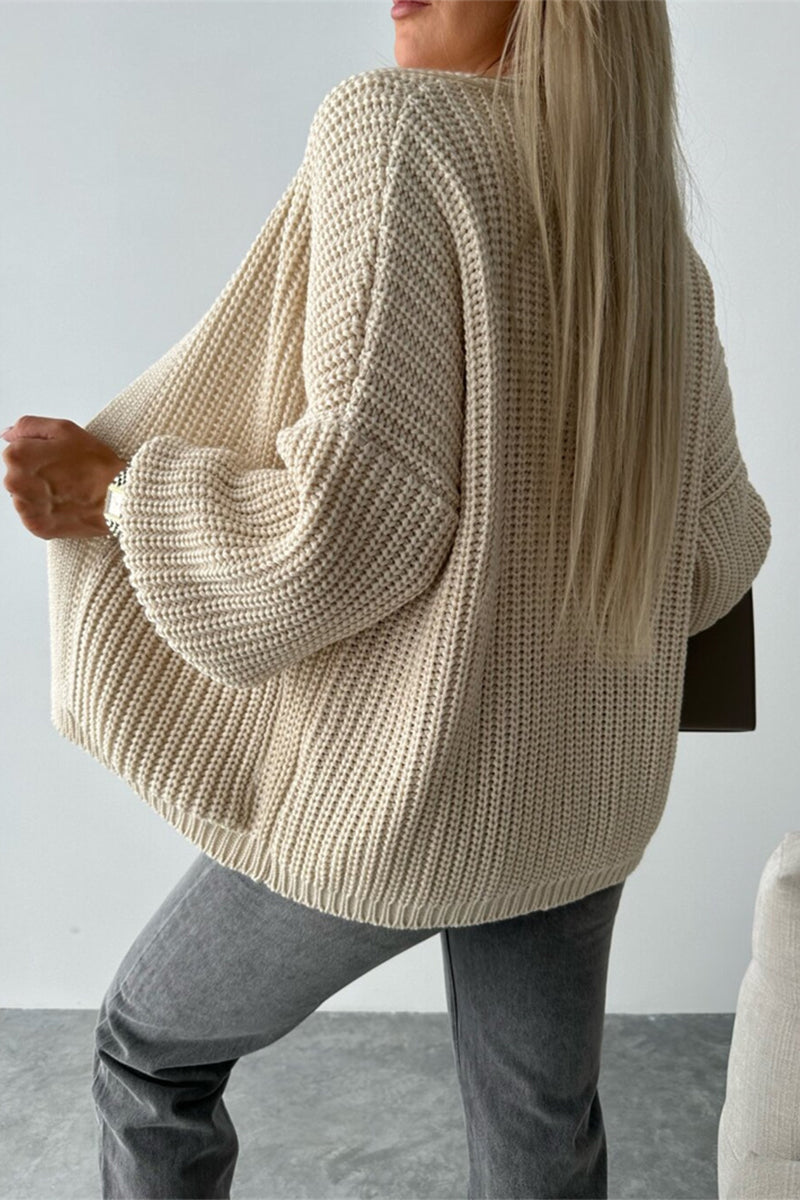 WW | Lässige Taschenwebung V-Ausschnitt Oberbekleidung - 5 Farben