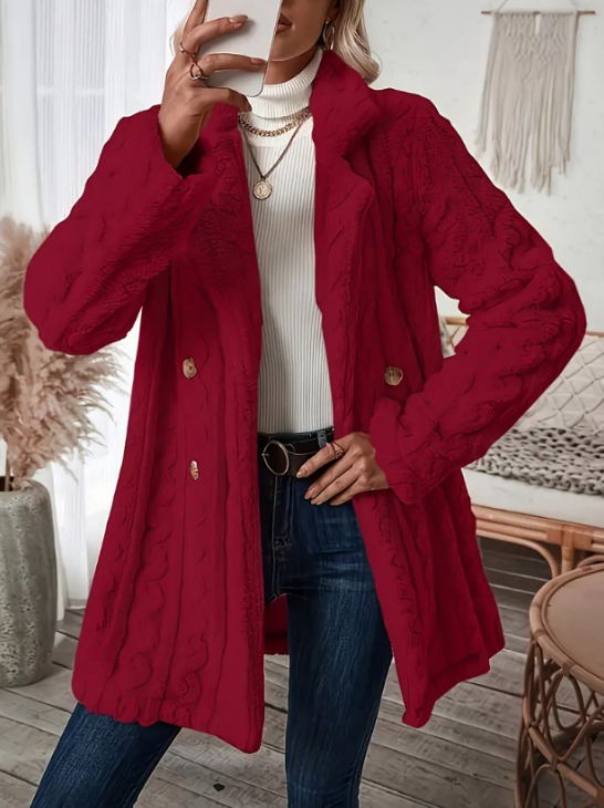 WW | Winter-Fleece-Mantel für Frauen