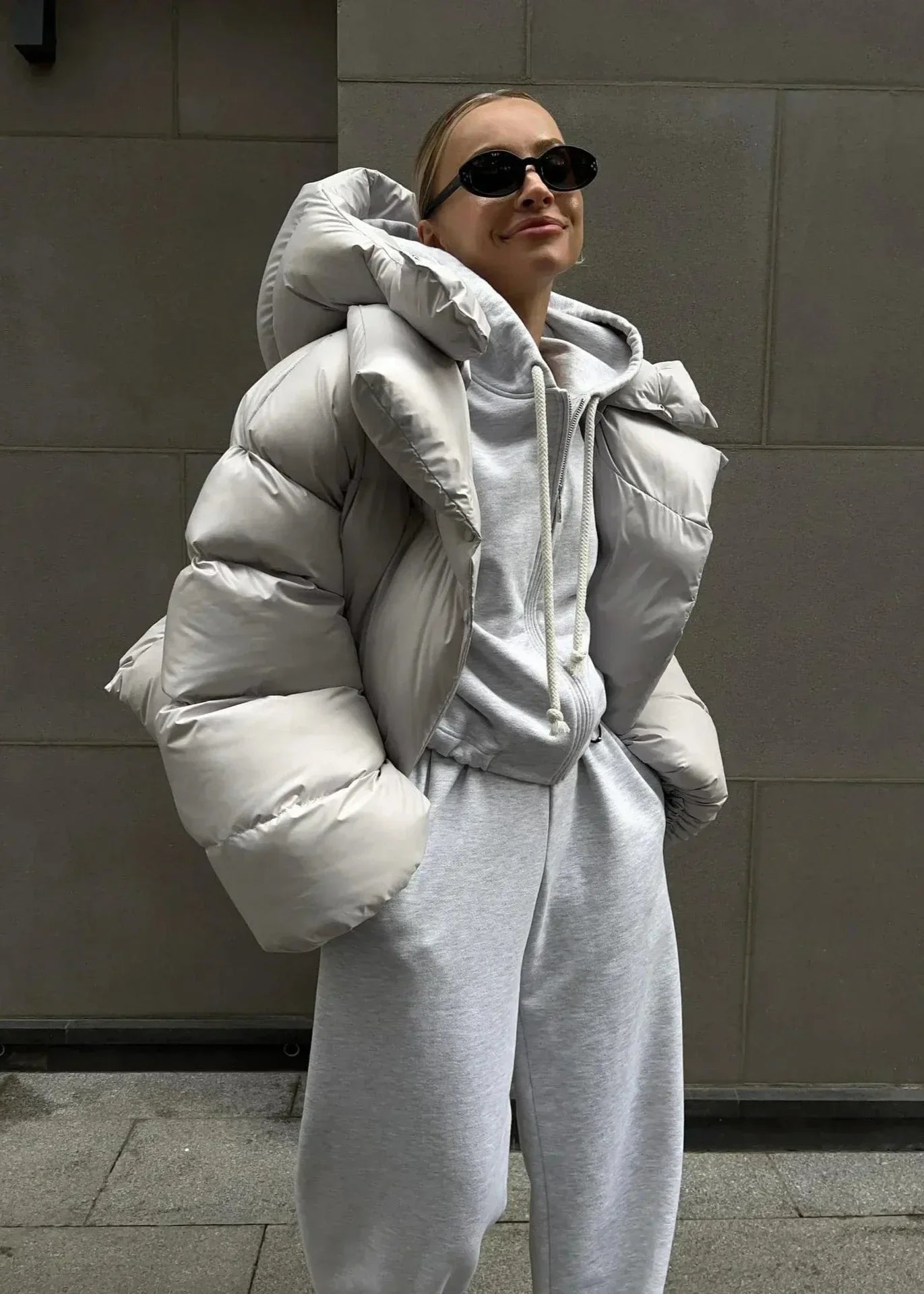 WW | Übergroße Pufferjacke