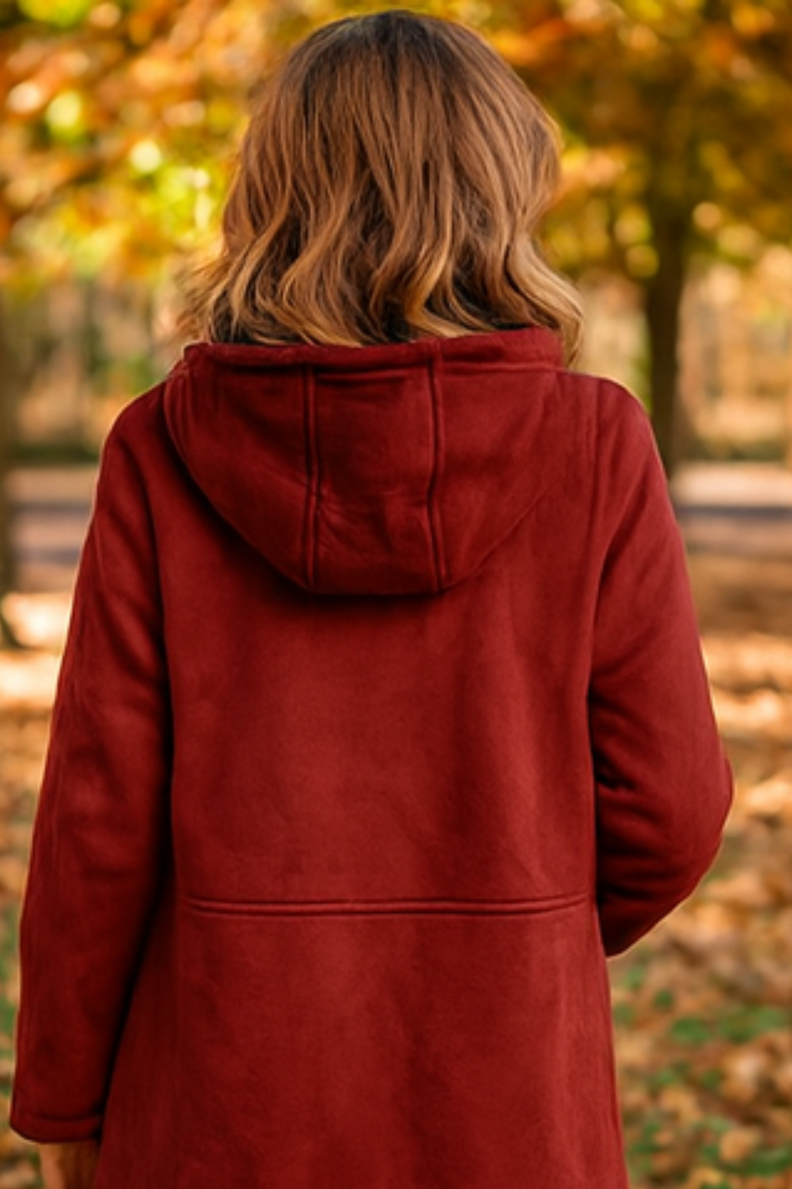 Serena Classic Fleece Jacket - Red