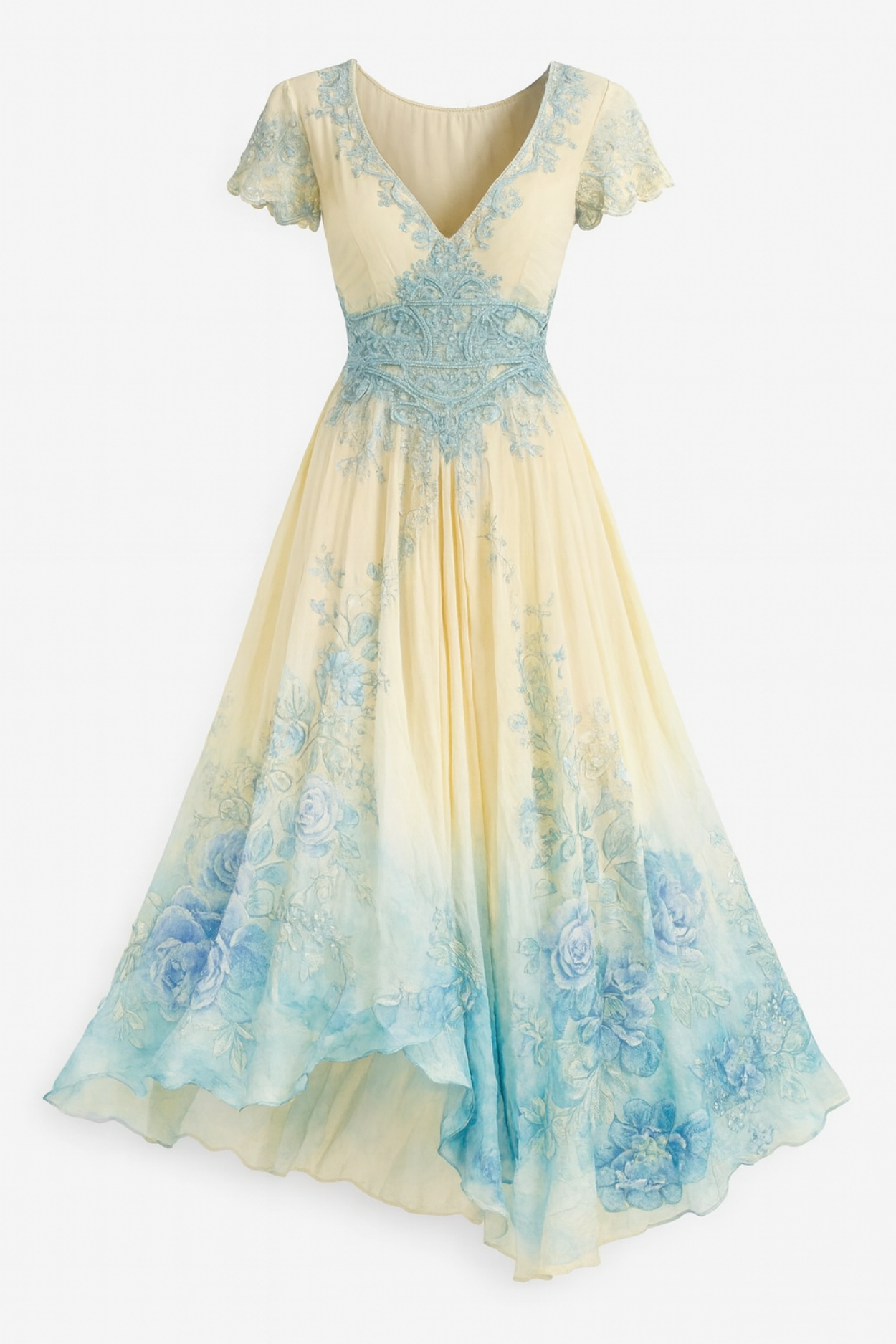 Celeste | Flowing Floral Dress