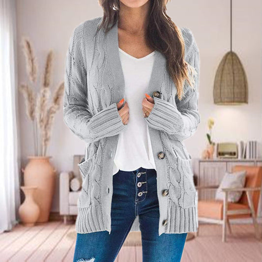 WW | Zeitlose Strickstrickjacke für Damen