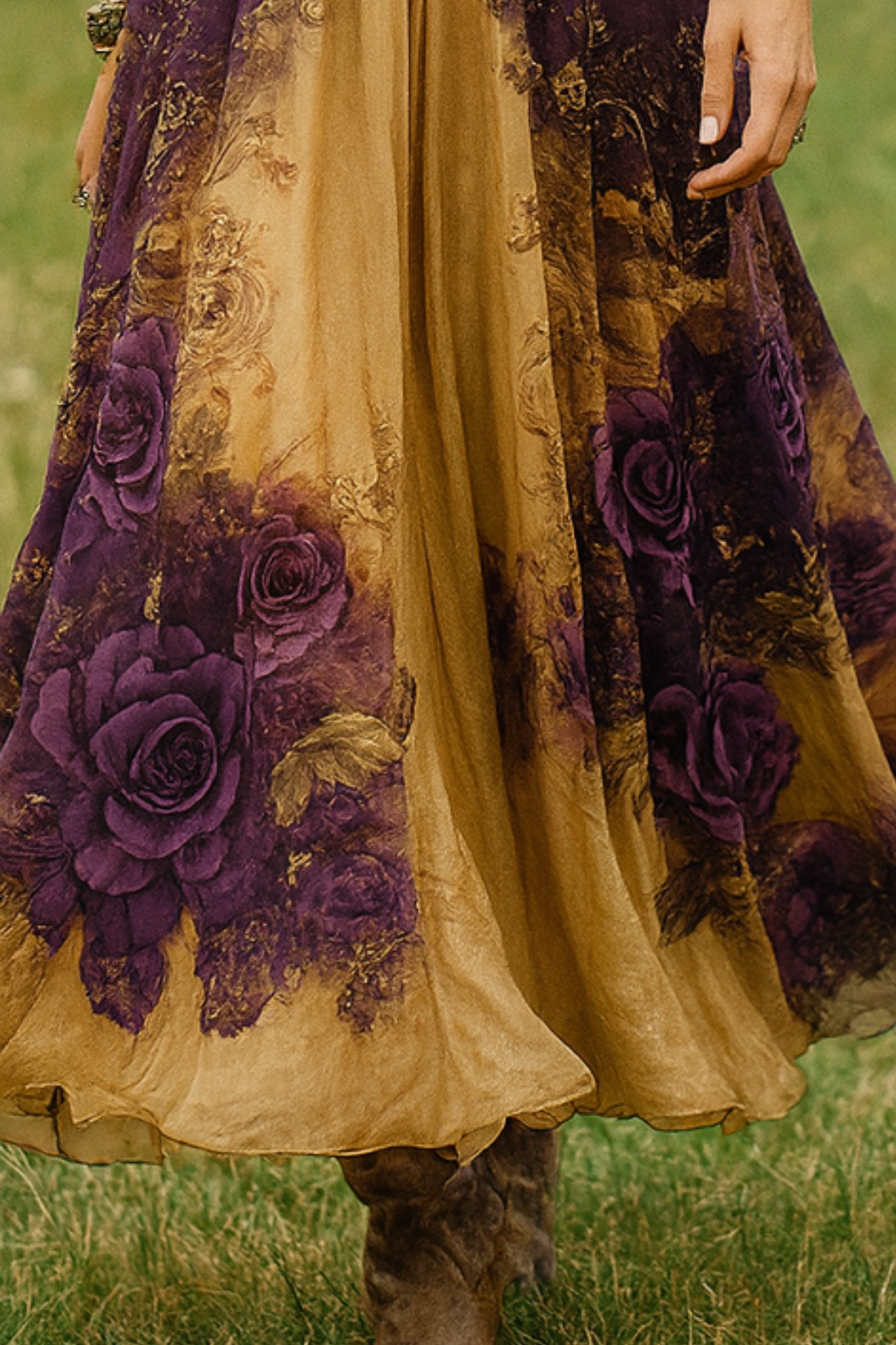 Celeste | Flowing Floral Dress
