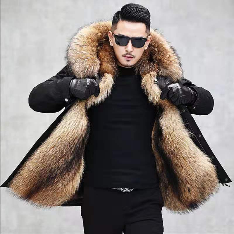 WW | Herren Parka mit hohem Kragen