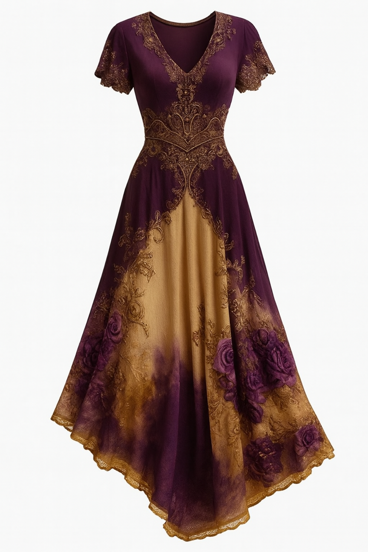 Celeste | Flowing Floral Dress