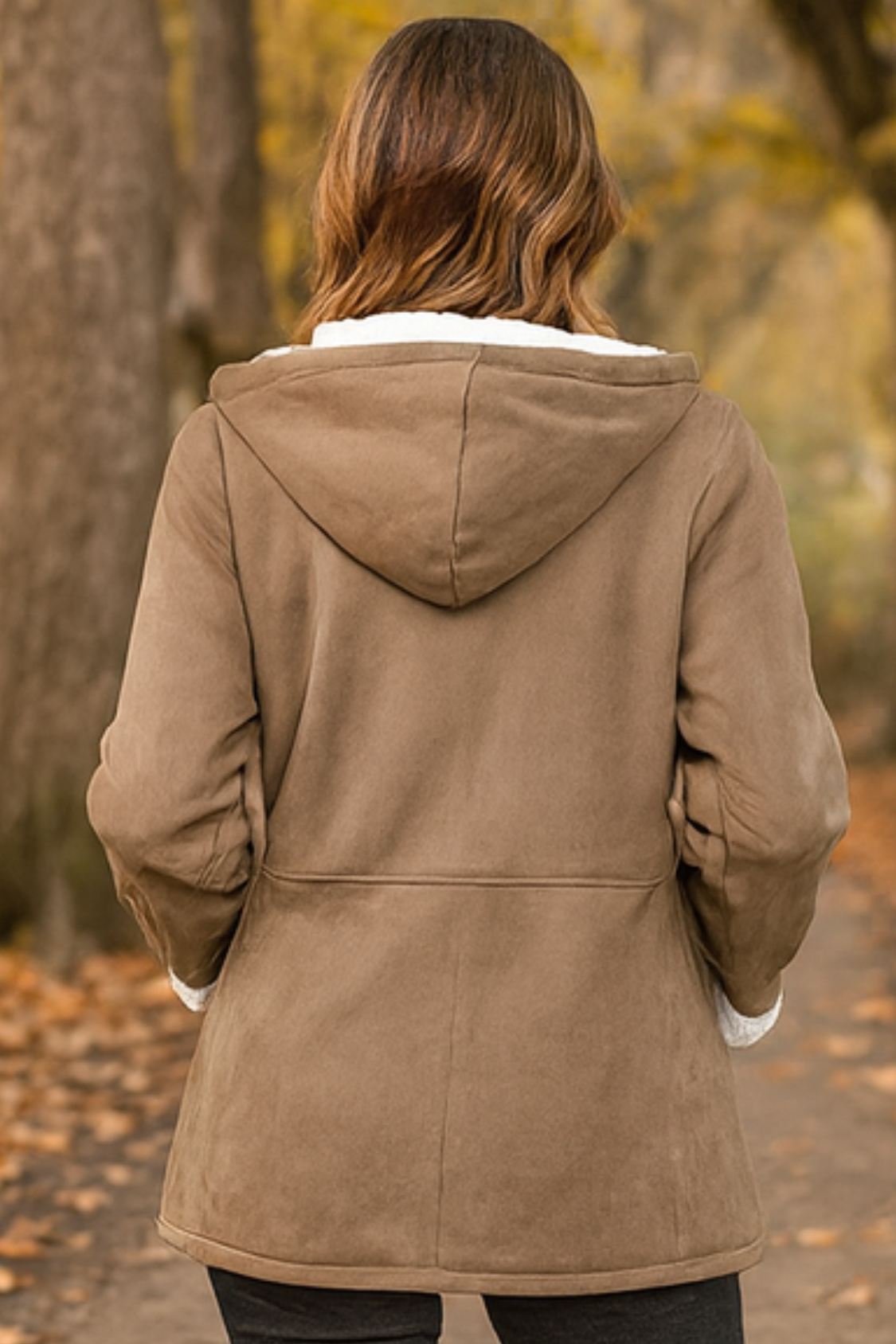 Serena Classic Fleece Jacket - Khaki