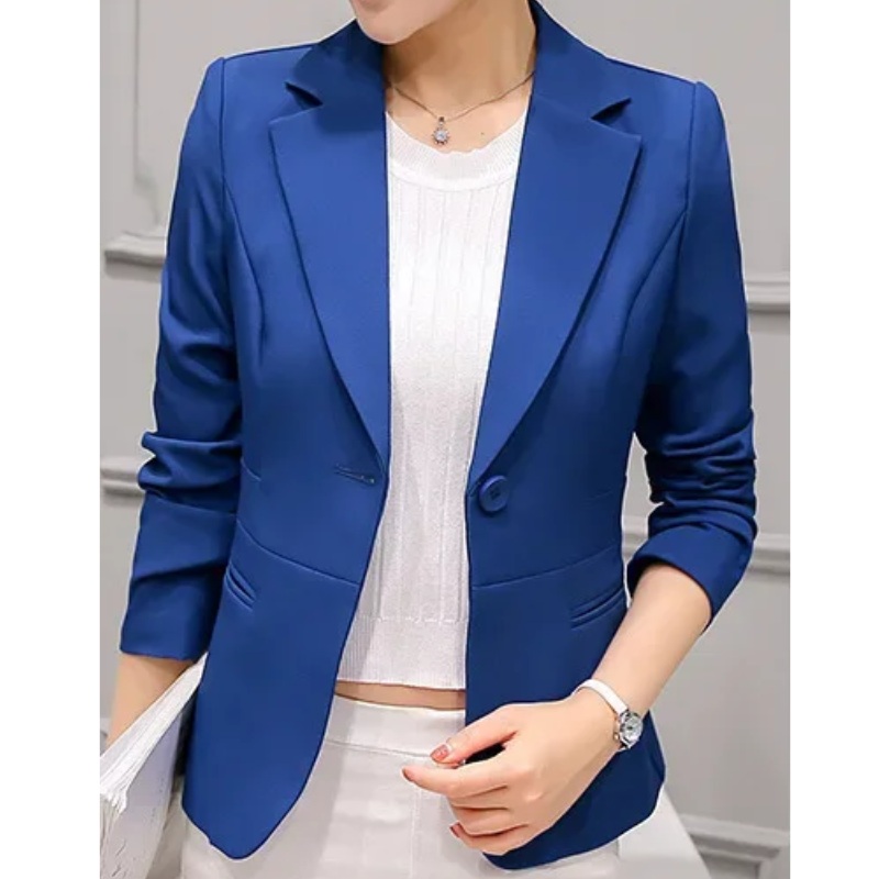 WW | Blazer Tailored Fit Structured Silhouette One Button Formal