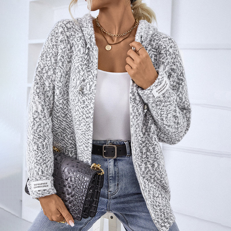 WW | Strickpullover mit Kapuze