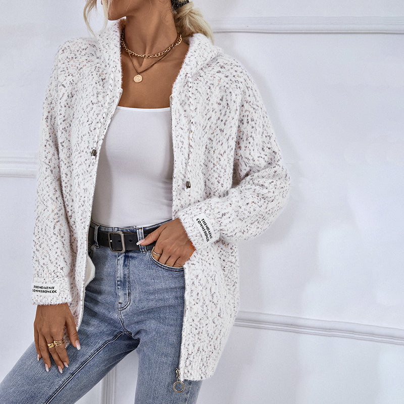 WW | Strickpullover mit Kapuze