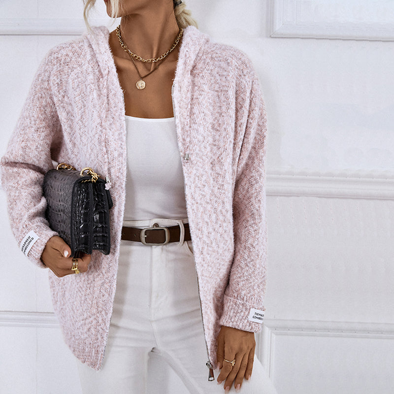 WW | Strickpullover mit Kapuze