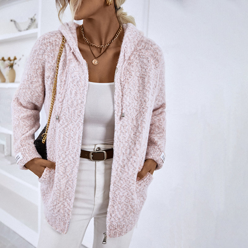 WW | Strickpullover mit Kapuze