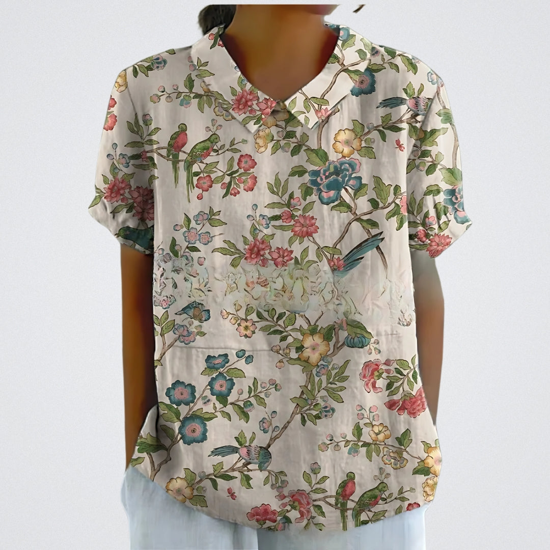 Sierra™ | Elegant Floral Blouses