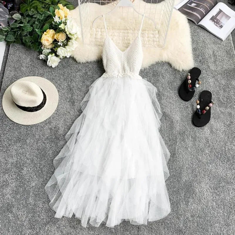 WW | Kleid aus Netzschlaufe