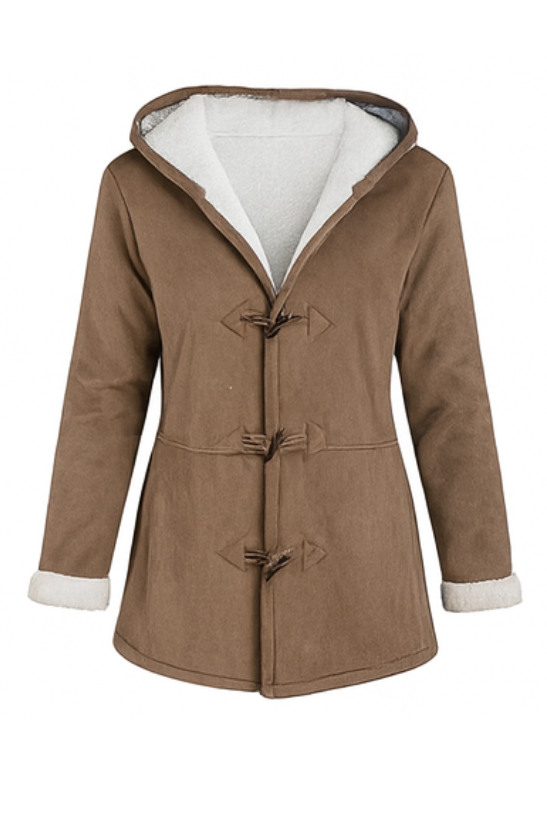 Serena Classic Fleece Jacket - Khaki
