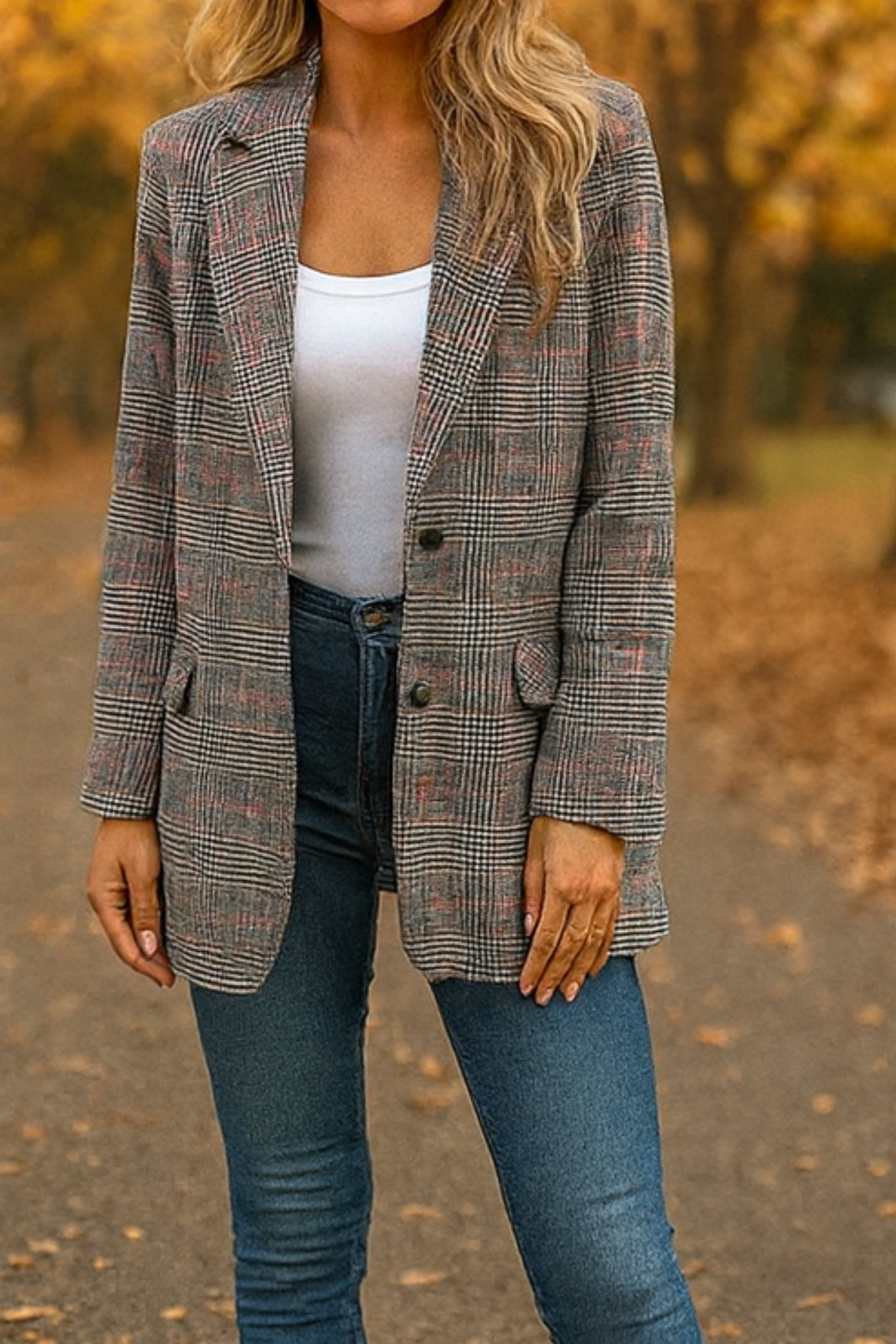 Flora Stylish Jacket - Brown