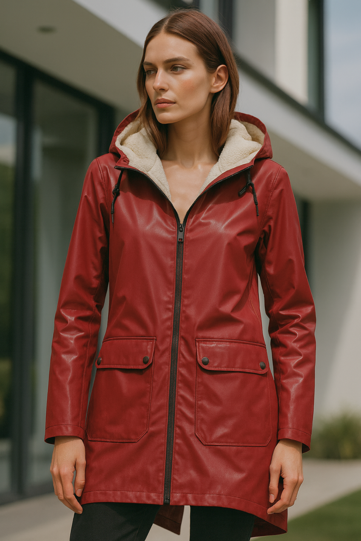 Pauline | Waterproof & Windproof Rain Jacket