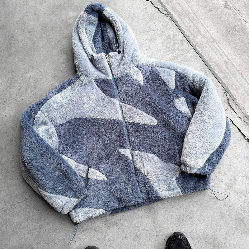 WW | Warme Lammwolljacke mit Reißverschluss