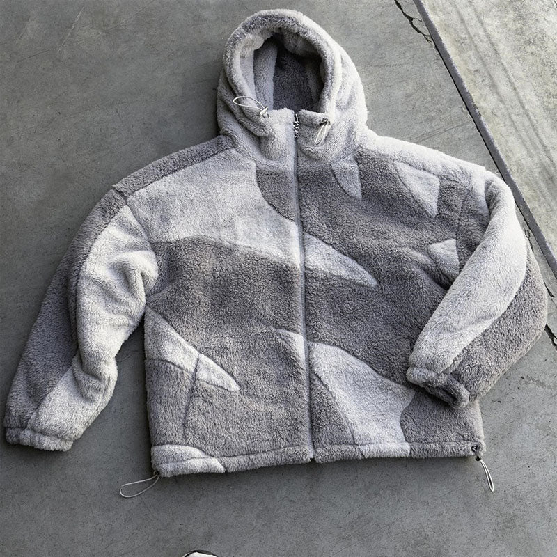 WW | Warme Lammwolljacke mit Reißverschluss