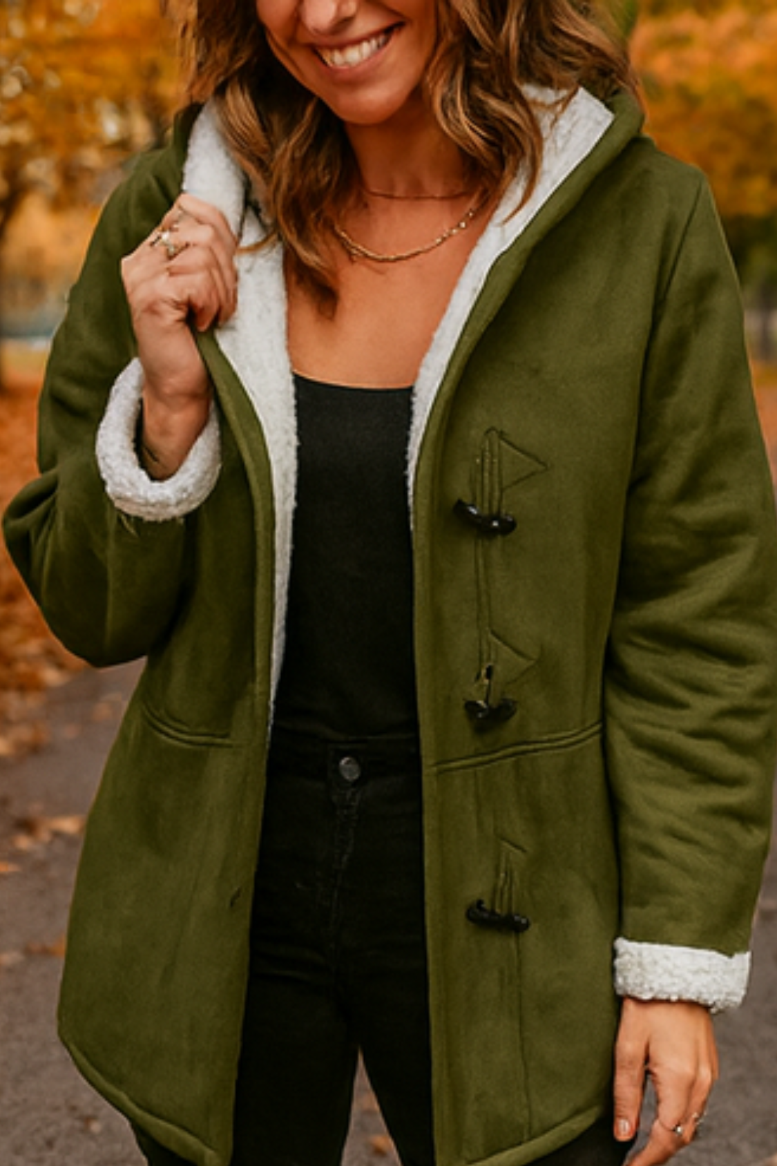 Serena Classic Fleece Jacket - Green