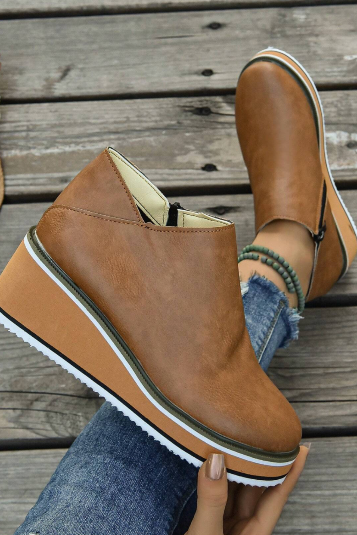 Trinity Boots - Khaki