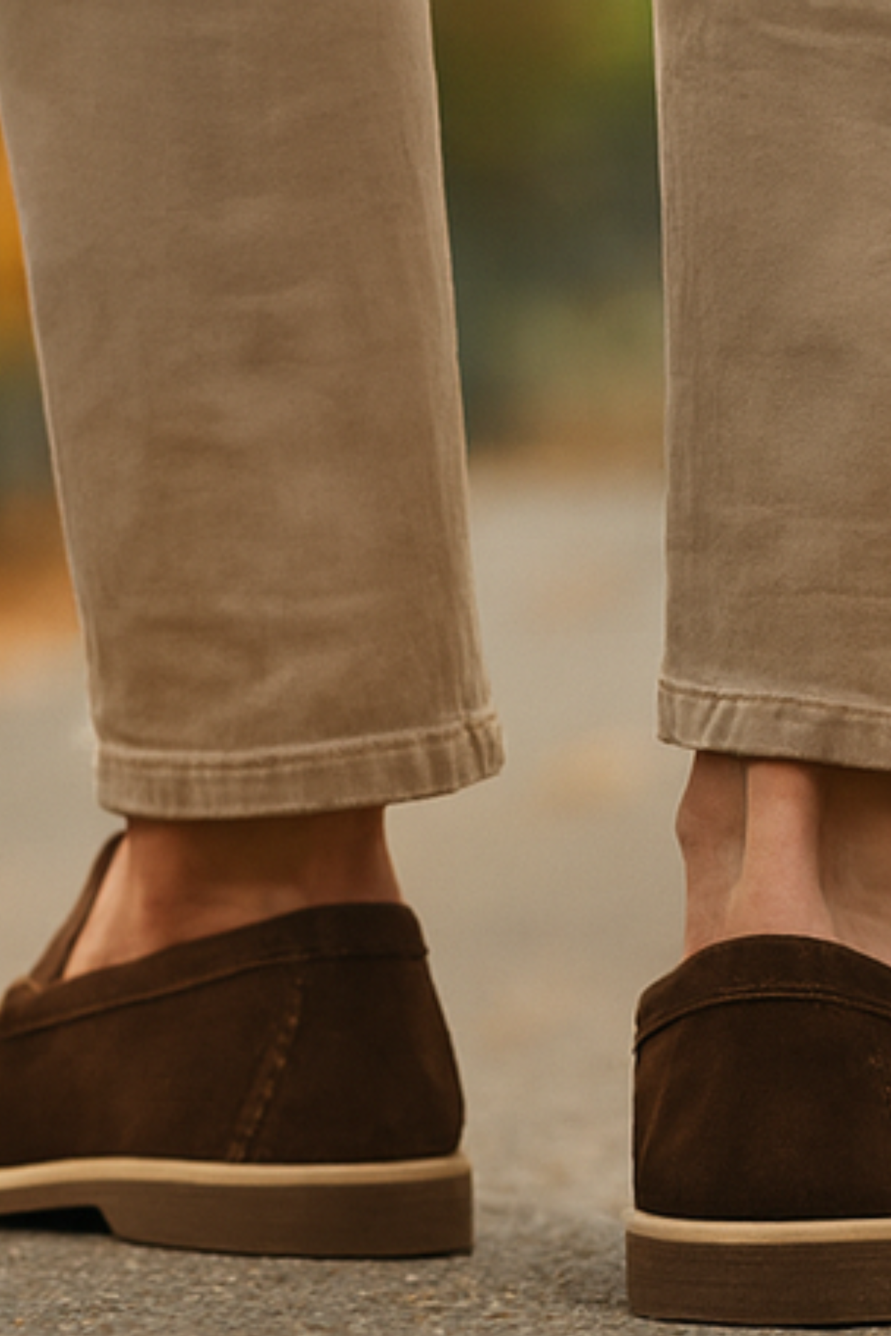 Chase Elegant Suede Loafers - Brown