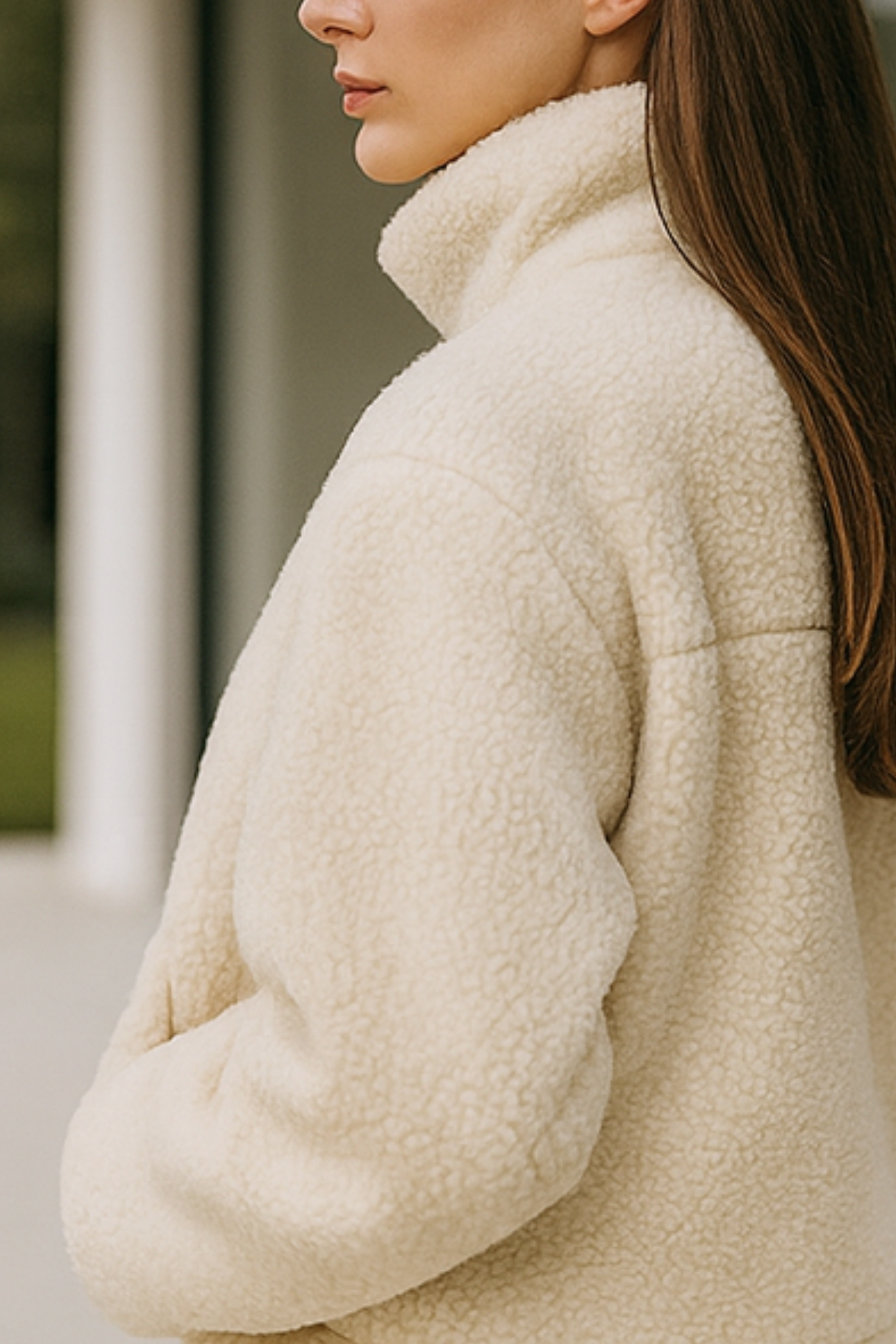 Mabel | Teddy Oversize Coat