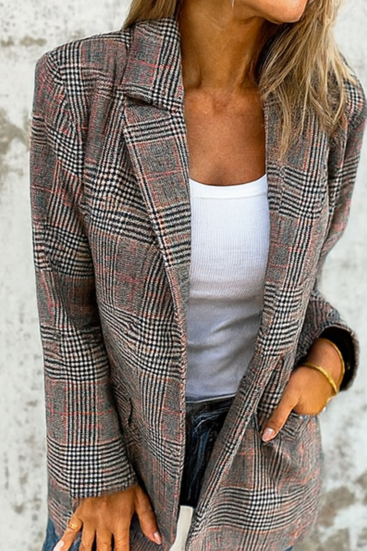 Flora Stylish Jacket - Brown