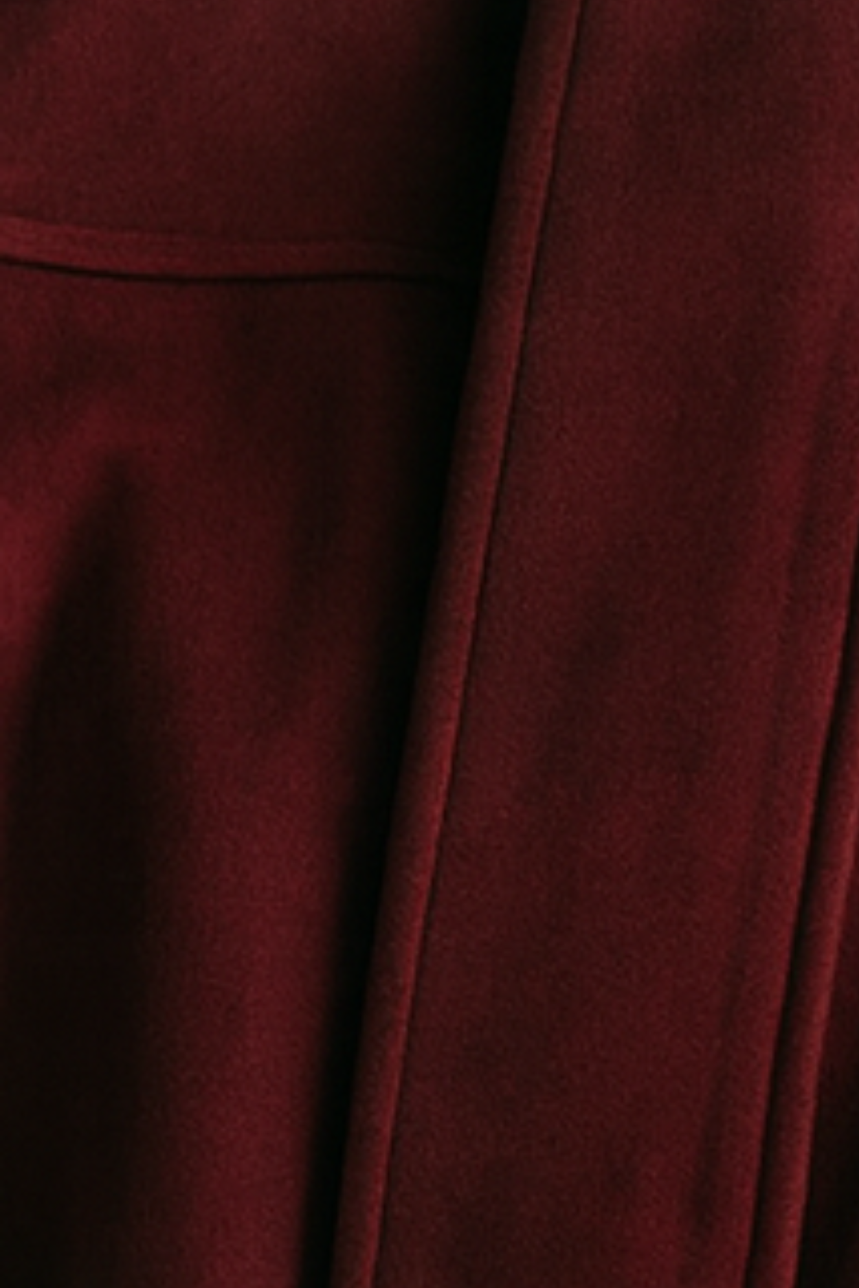 Nala Vintage Oversized Jacket - Red