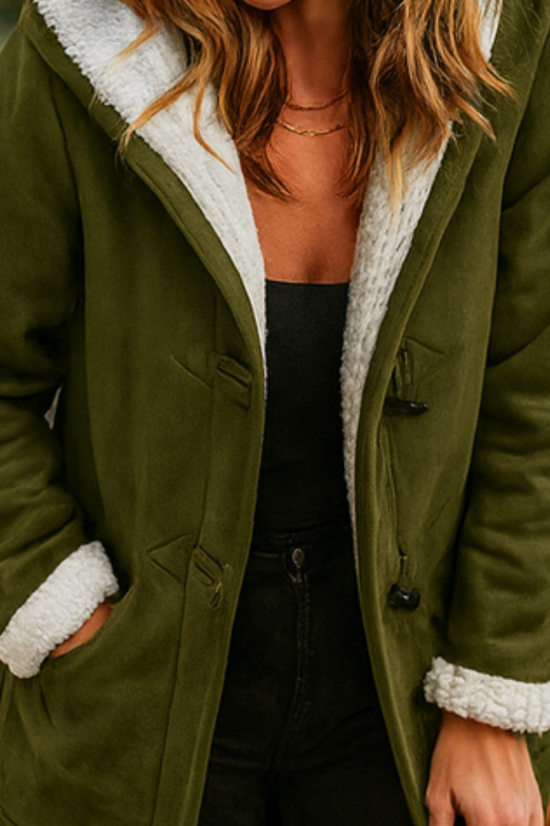 Serena Classic Fleece Jacket - Green