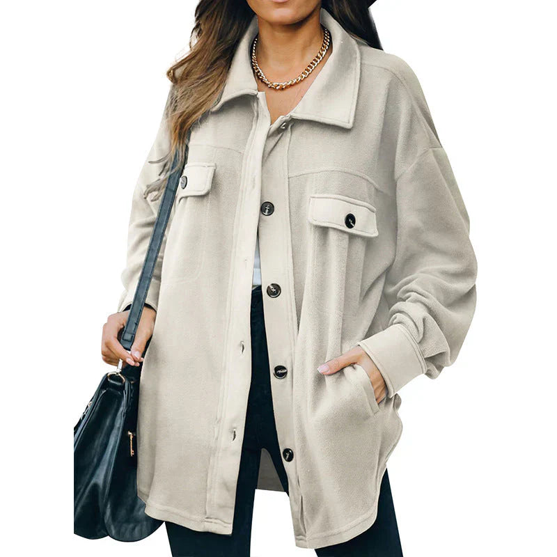 WW | Fleece Button-Up Jacket