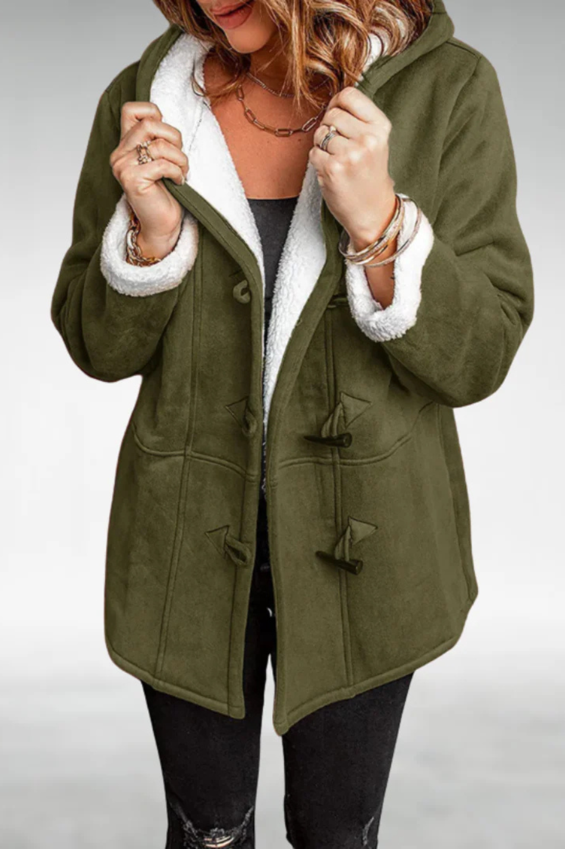 Serena Classic Fleece Jacket - Green
