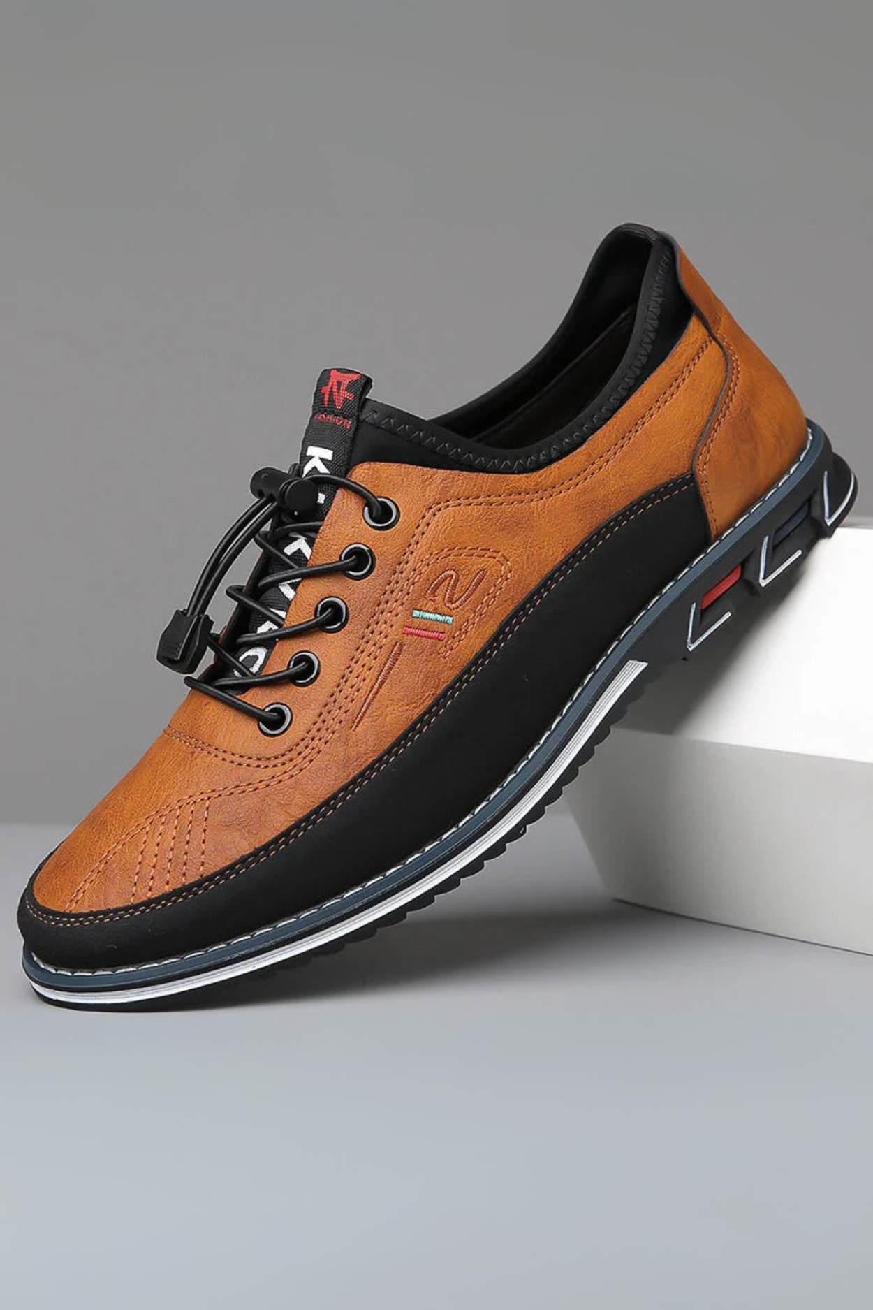 Bertholdt Elegant Men's Shoe for Everyday Wear & Comfort - Caramel