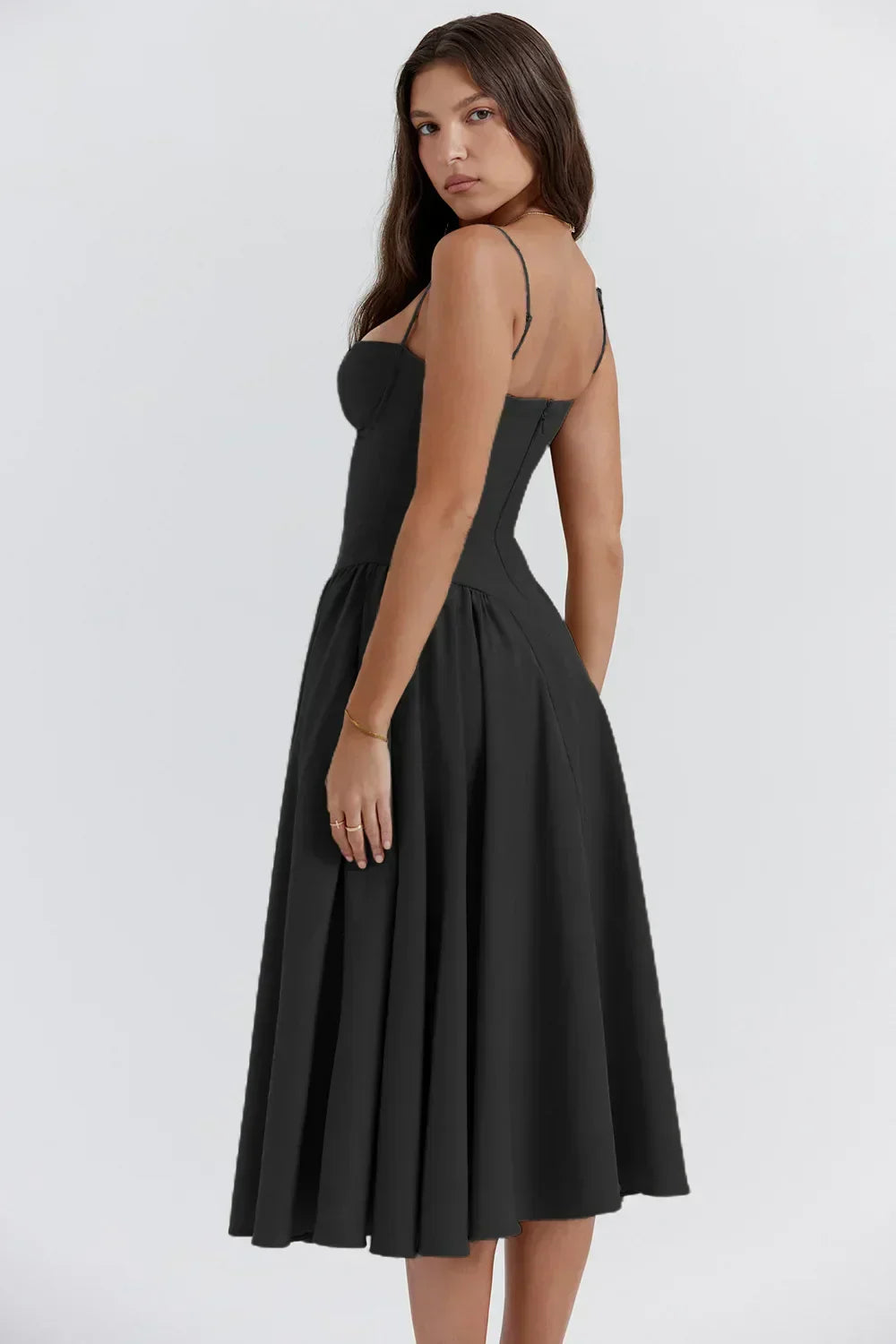 Michaela - Sleeveless Midi Dress