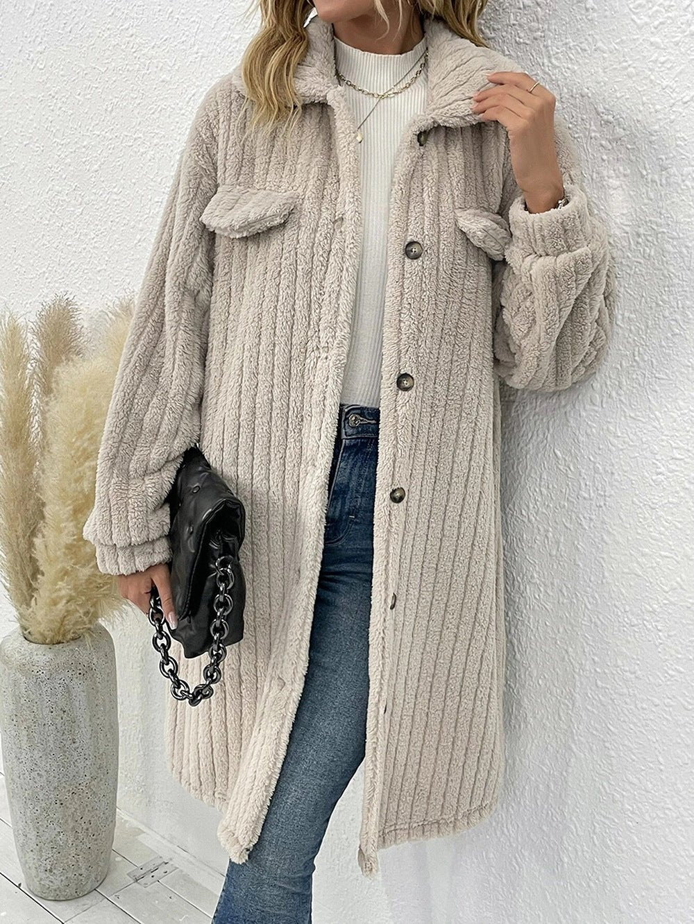 WW | Corduroy Shacket - Übergröße - Layering-Essential - Lässiger Chic