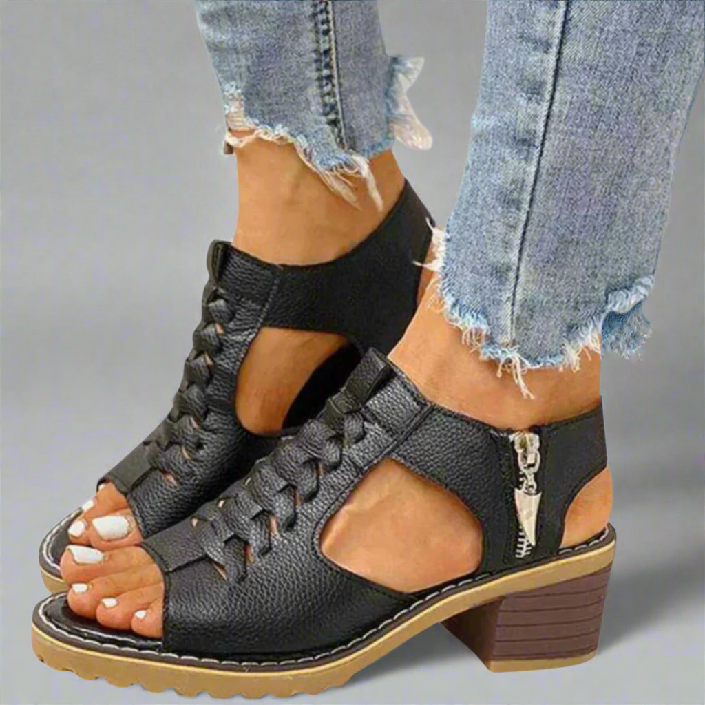 Agneta™ | Orthopädische Sandalen mit hohem Fersenkomfort